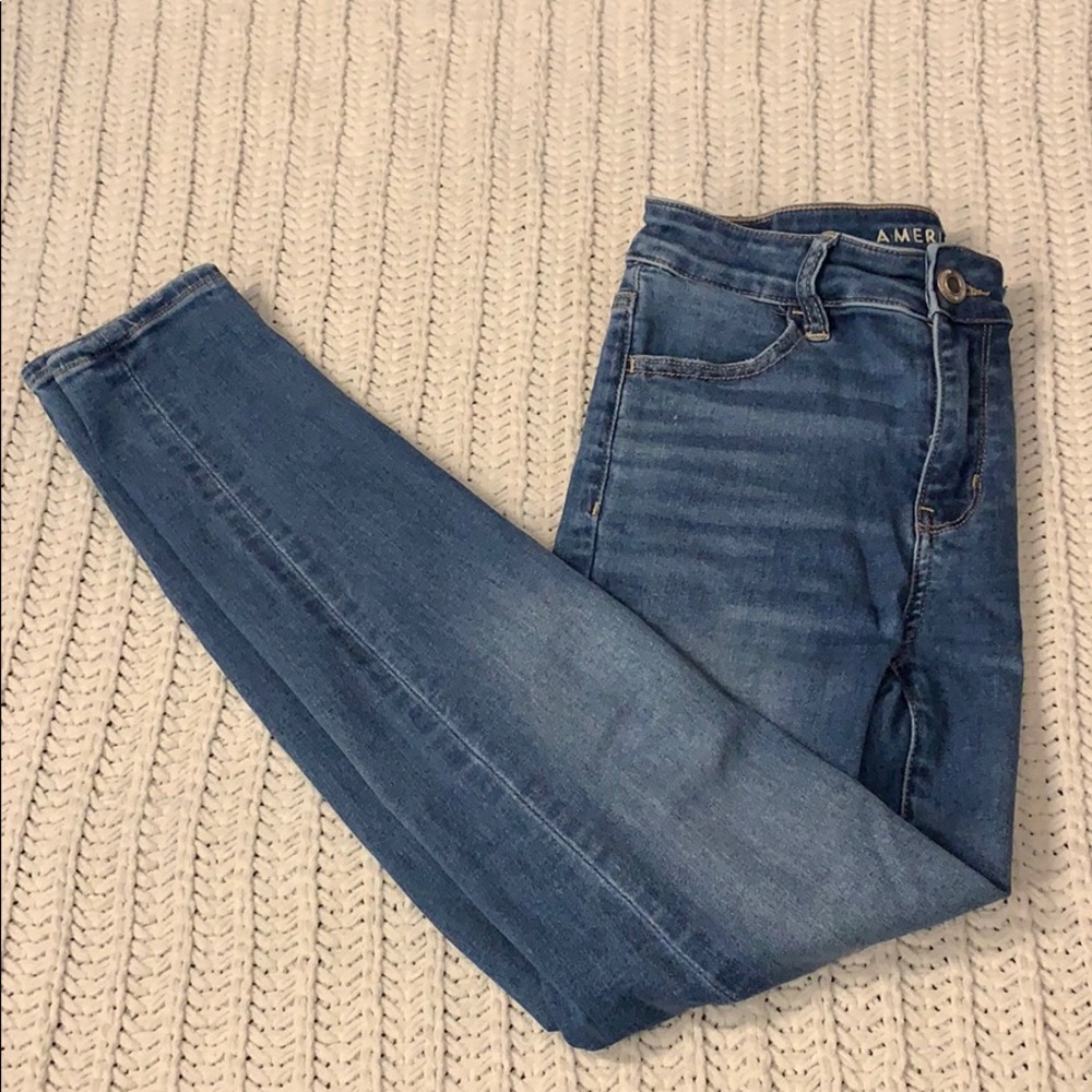 AEO next level stretch high rise jegging